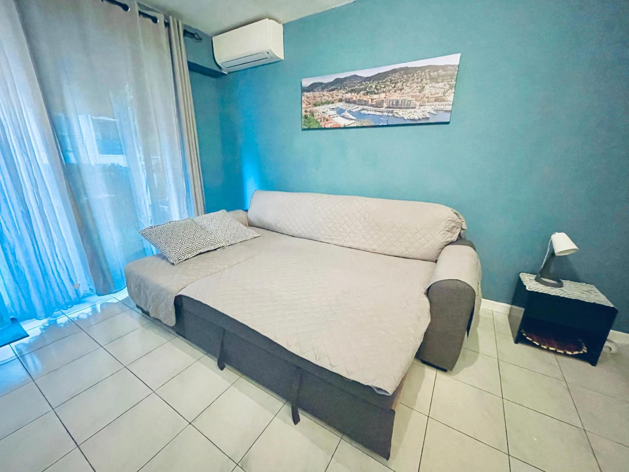 Confortable Studio A Nice Centre Cote Plage Bel Terrasse Paddle Esterno foto