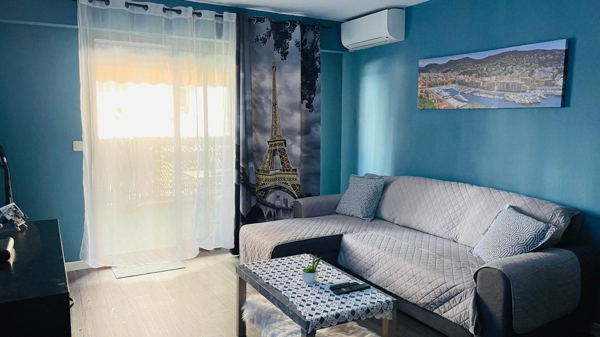 Confortable Studio A Nice Centre Cote Plage Bel Terrasse Paddle Esterno foto