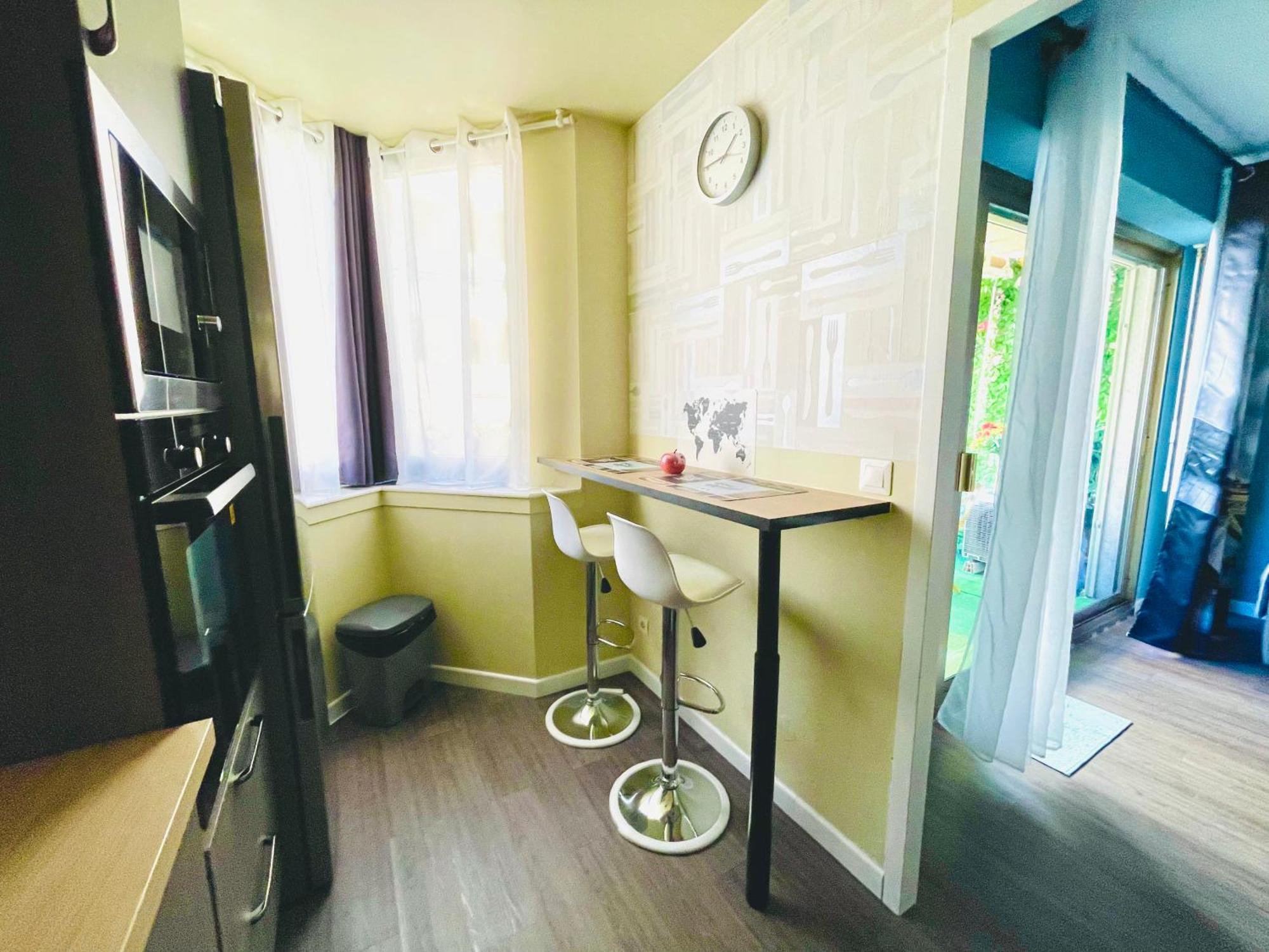 Confortable Studio A Nice Centre Cote Plage Bel Terrasse Paddle Esterno foto